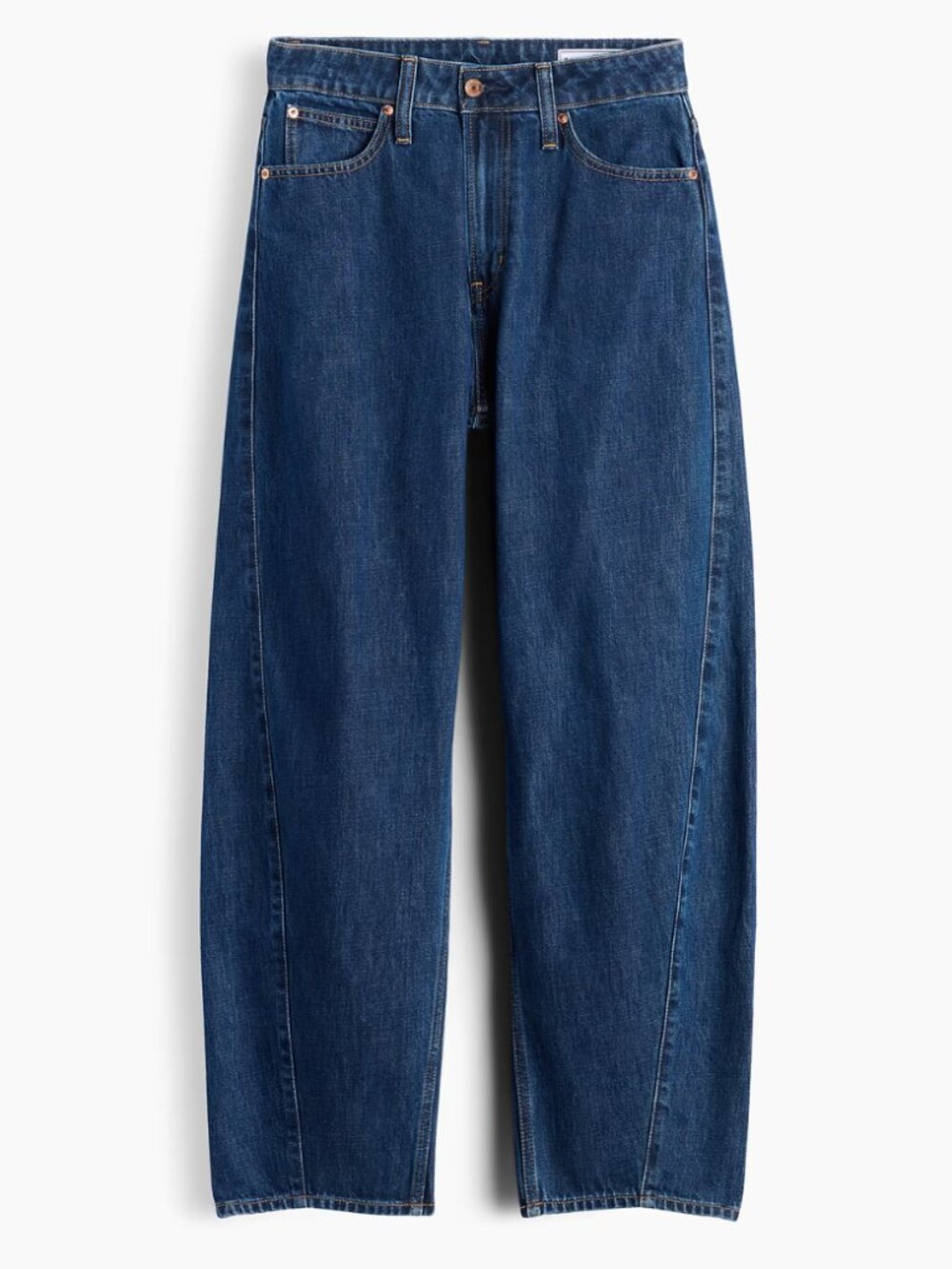 Gap Curvy High Rise Barrel Jeans